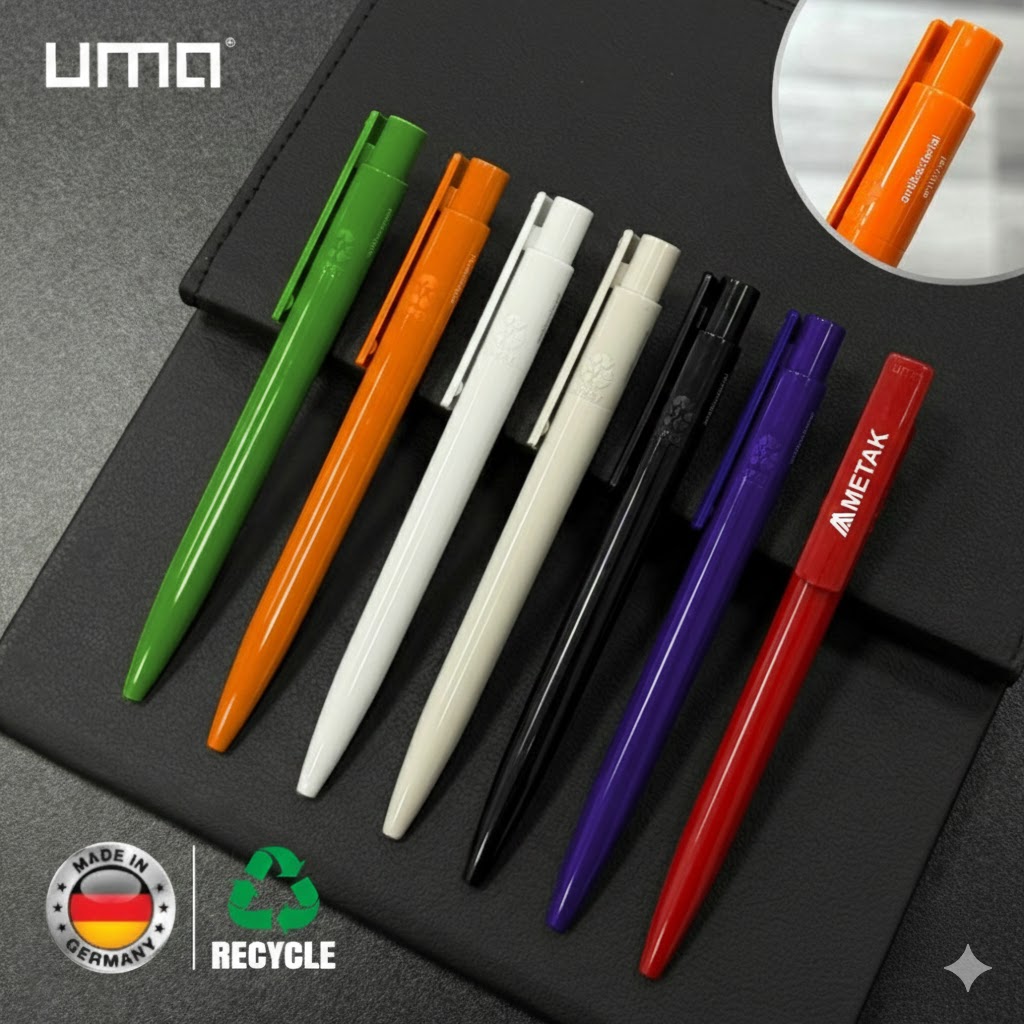 Qələm UMA plastik Recycled Pro antibacterial