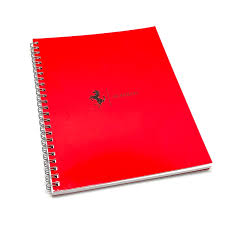 Spirallı bloknot (klişə basqı ilə)