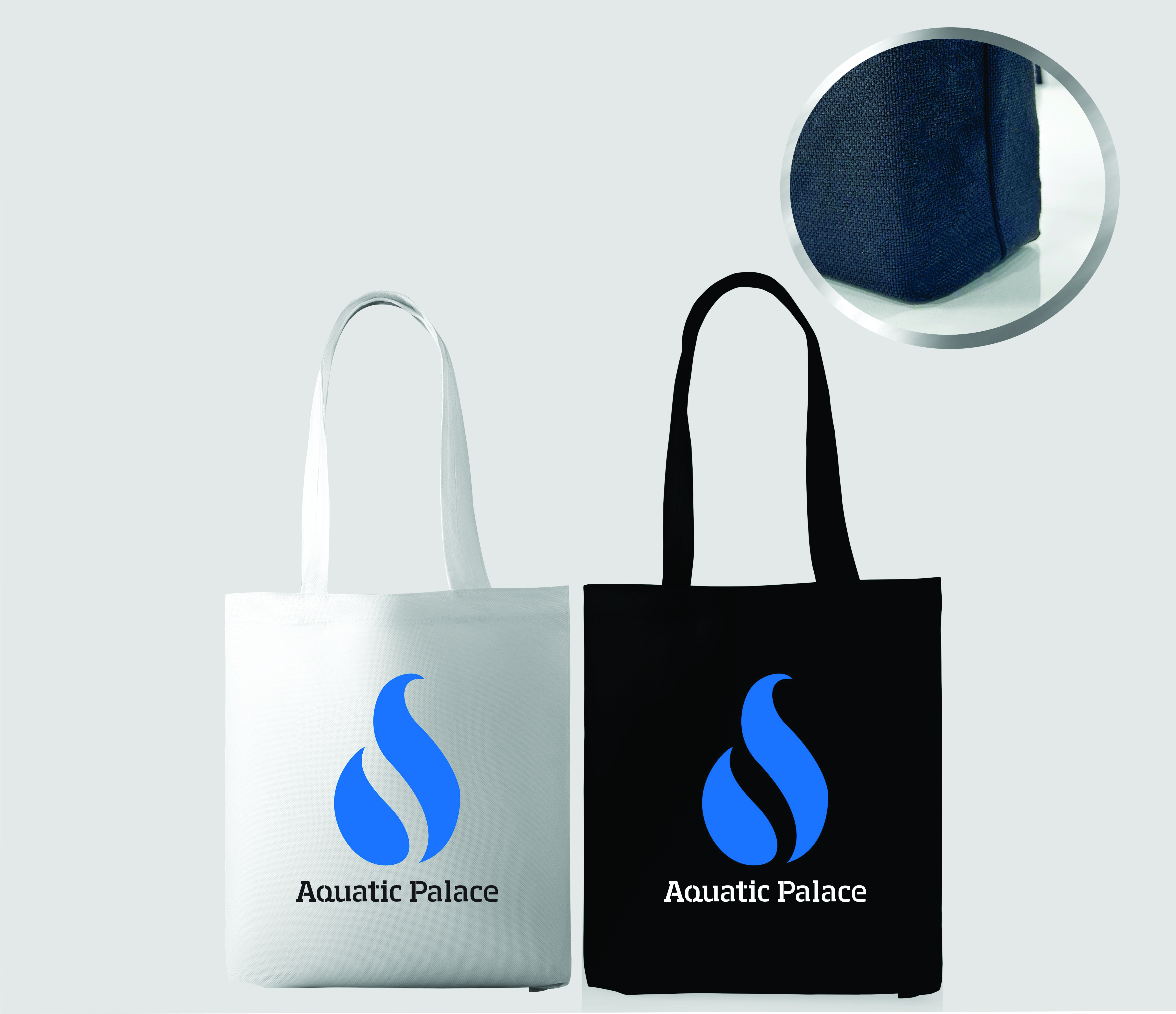 Çanta Kətan Premium rəngli çapla (çap sahəsi 20x25 sm)