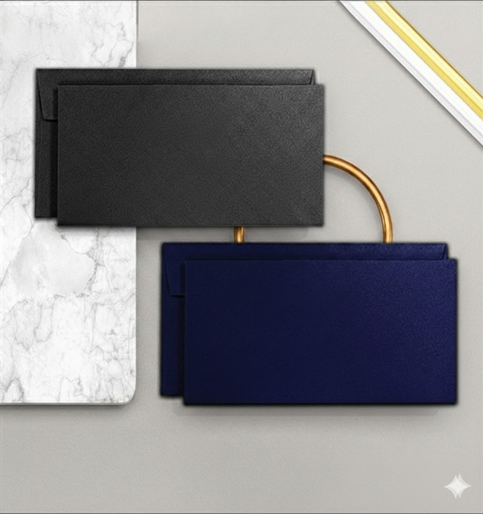 Məxmər təbrik kartı 21x10 sm