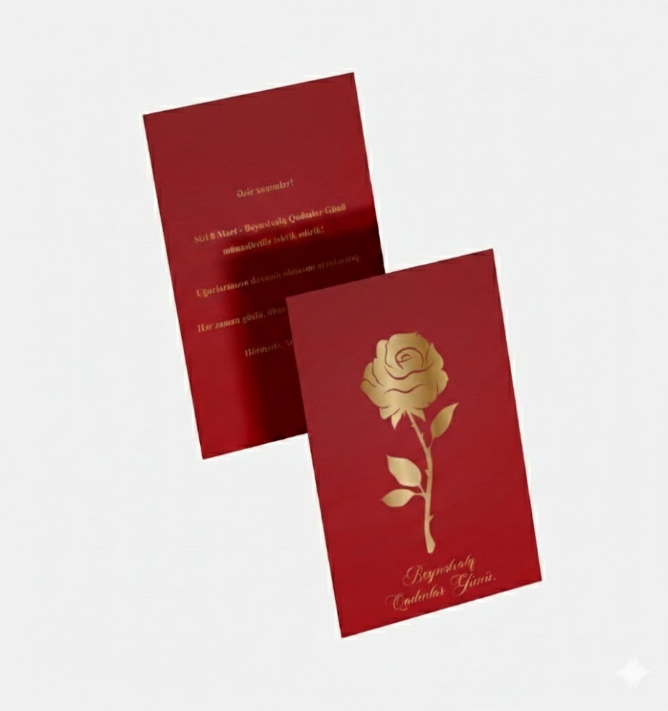 Açıqca (məxmər trafaret çapla)