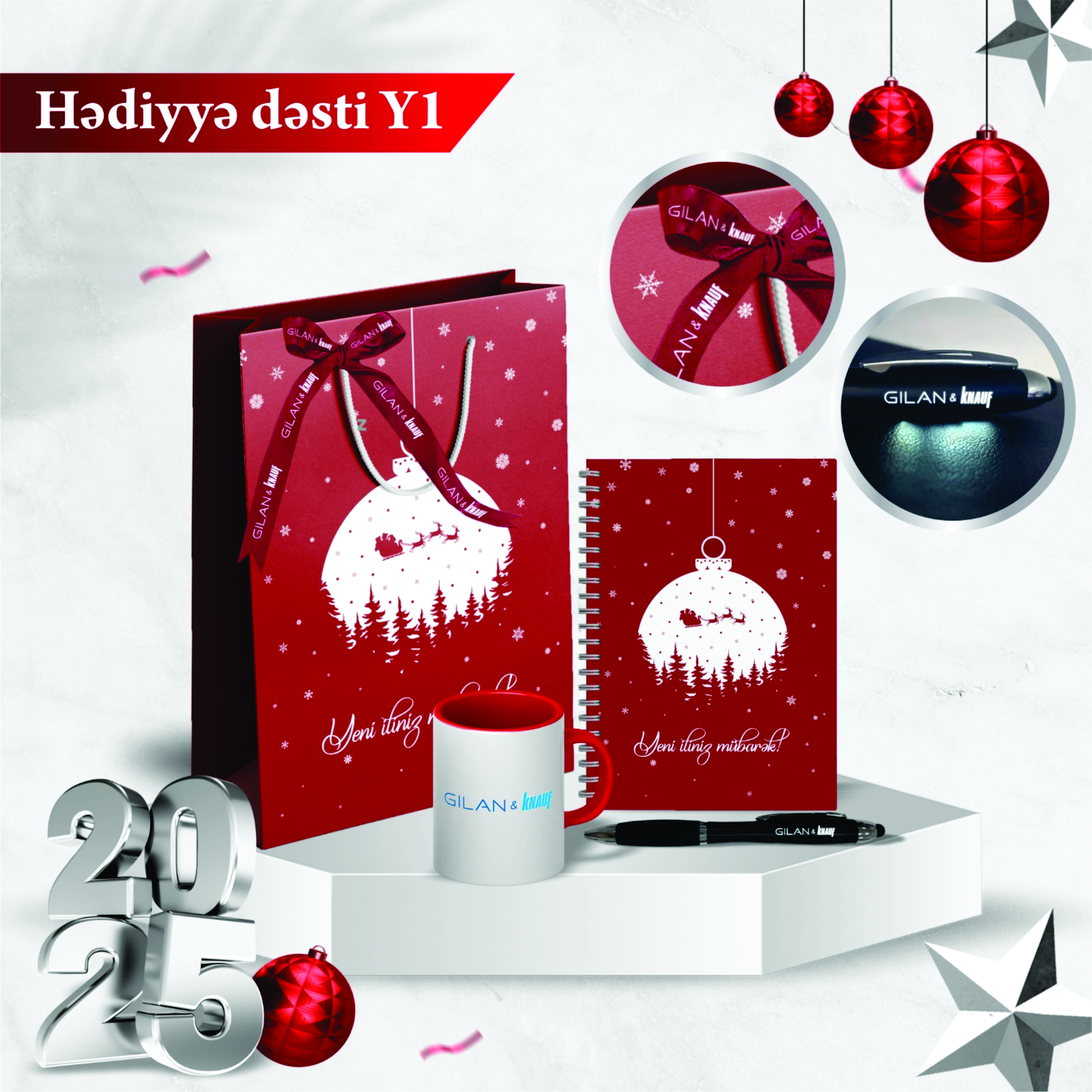 Hədiyyə dəsti "Y1" (korporativ)